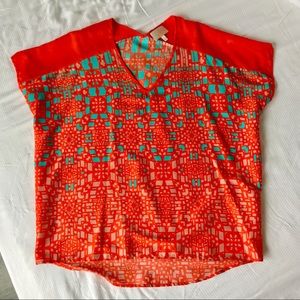 Collective Concepts Orange Blouse